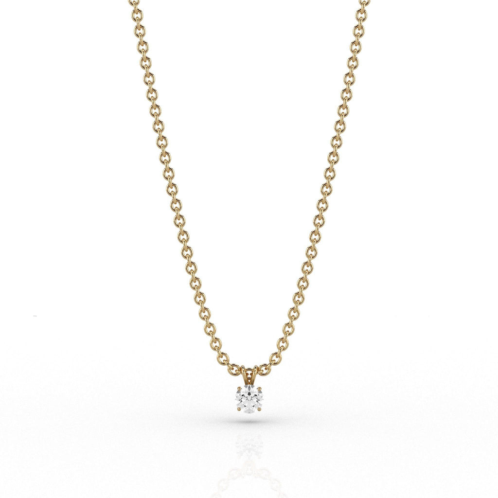 Sky Diamonds Luna 0.13ct Pendant in 9ct Yellow Gold