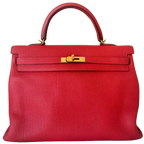 Hermès Geranium Togo Leather Kelly 35cm