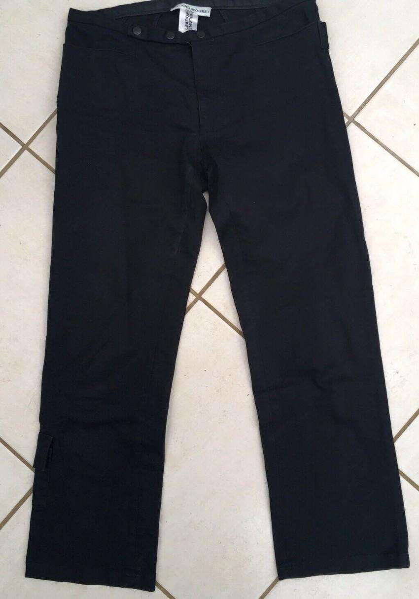 Roland Mouret black cropped trousers