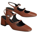 Hermes Tan Jackie Sandals