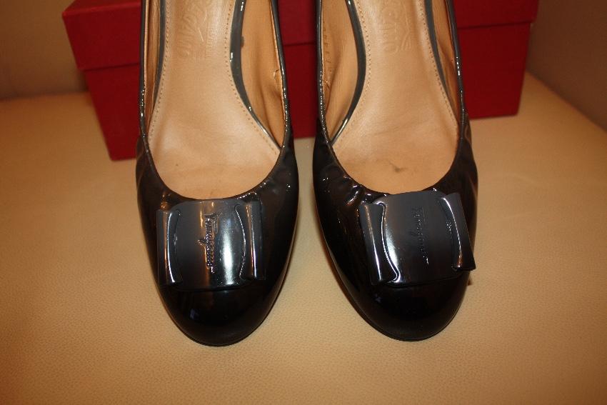 Salvatore Ferragamo Ombre Wedge Pumps