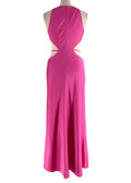 Alexis Magenta Lune Cut Out Dress