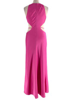 Alexis Magenta Lune Cut Out Dress