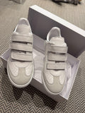 Isabel Marant White Beth Sneakers
