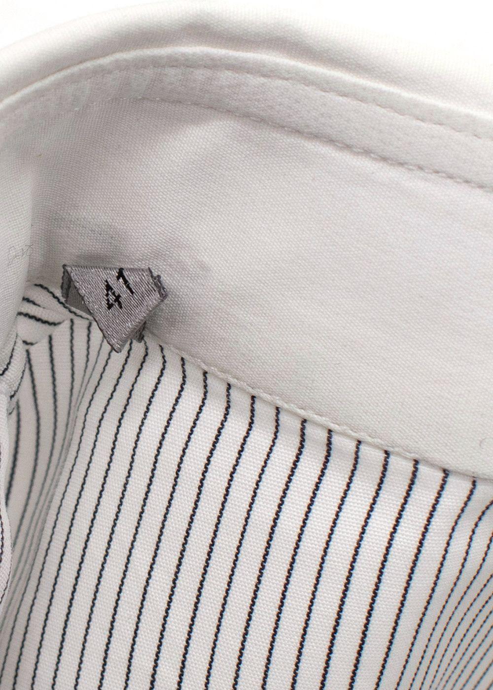 Dior Black and White Pinstripe Shirt