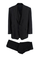 Ralph Lauren Collection Pinstripe Wool 3 Piece Suit