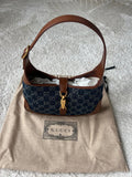 Gucci Medium Denim Jackie O Bag