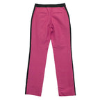 Prabal Gurung Pink Trousers with Black Silk Trim