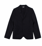 Dolce & Gabbana Kid's Black Single Breasted Wool Silk Blend Blazer