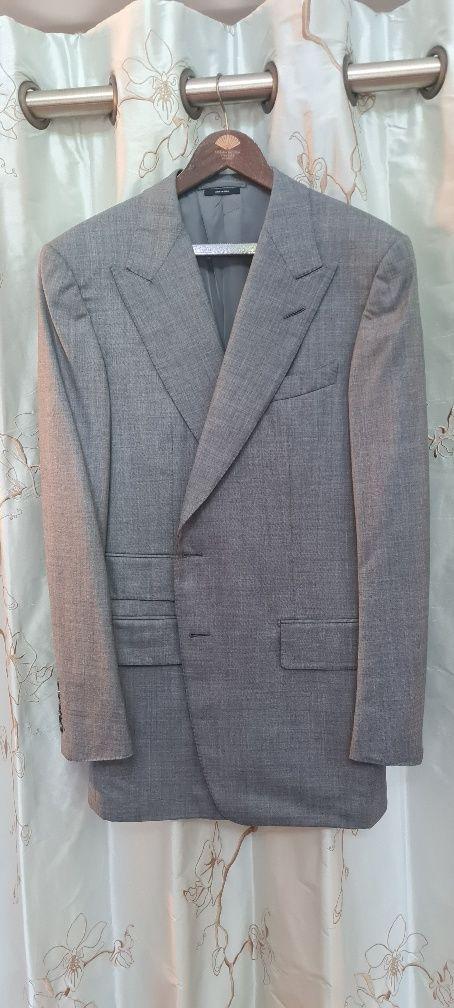 Tom Ford Bespoke Grey Wool Suit