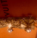 Louis Vuitton Faux Pearl Cruiser Earrings