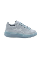 Spring Blue Oversized Transparent Sole Sneakers