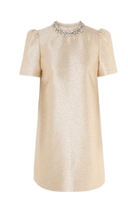 Zimmearmann Gold Crush Shift dress