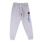 Champion Grey Cotton Logo Joggers