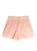 Fendi Pink Monogram Satin Shorts