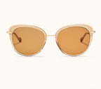 Champagne crystal handmade acetate frame