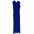 Victoria Beckham Blue Sleeveless Gown