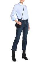 J Brand Blue Cropped Bootleg Jeans