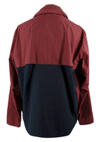 Marni Burgundy Zip Up Windbreaker Jacket