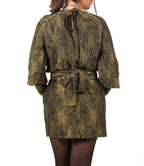 Saint Laurent Silk Blend Mini Dress