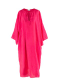 The Rose Ibiza Silk Fuchsia Dress