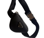 Prada Black Nylon Belt Bag