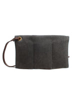 Breitling Grey Patch Detail Canvas Pouch
