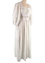 White Broderie Anglaise Dress