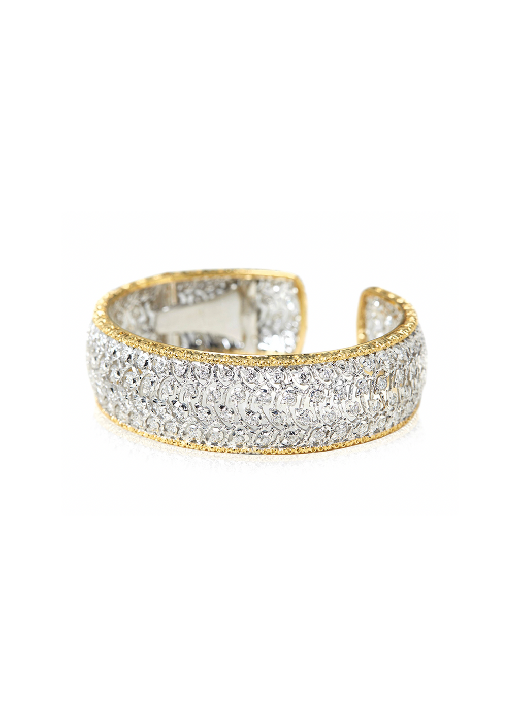 18kt Gold Diamond Cuff Bracelet