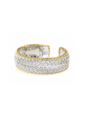 18kt Gold Diamond Cuff Bracelet