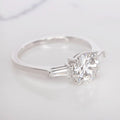 Verde 2ct IGI Lab-grown Round Cut Diamond Ring