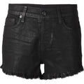 Ksubi black denim shorts