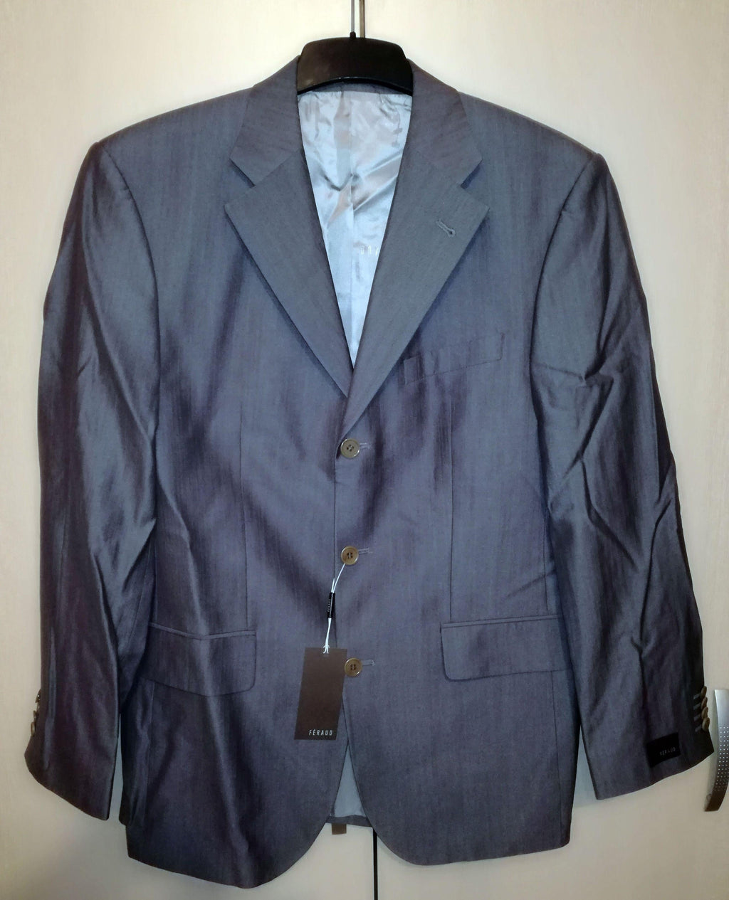Feraud Paris Wool & Silk Suit Jacket Blazer