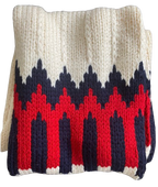 Chloe Tricolour Wool Scarf