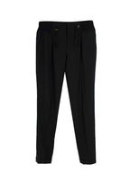 Gucci Black Tapered Leg Wool-blend Trousers