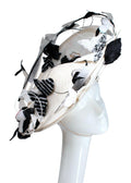 Edwina Ibbotson Cream Woven Floral Hat