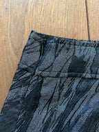 Ganni Metalic Printed Mini Skirt