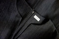 L'Agence Black Tailored Mini Dress