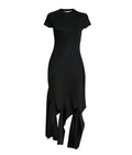 Stella McCartney Lurex Rib Knit Midi Dress