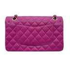 Chanel Pink Medium Lambskin Double Flap Bag