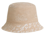 Hermes Beige Gene Les Leopards Terry Towelling Bucket Hat