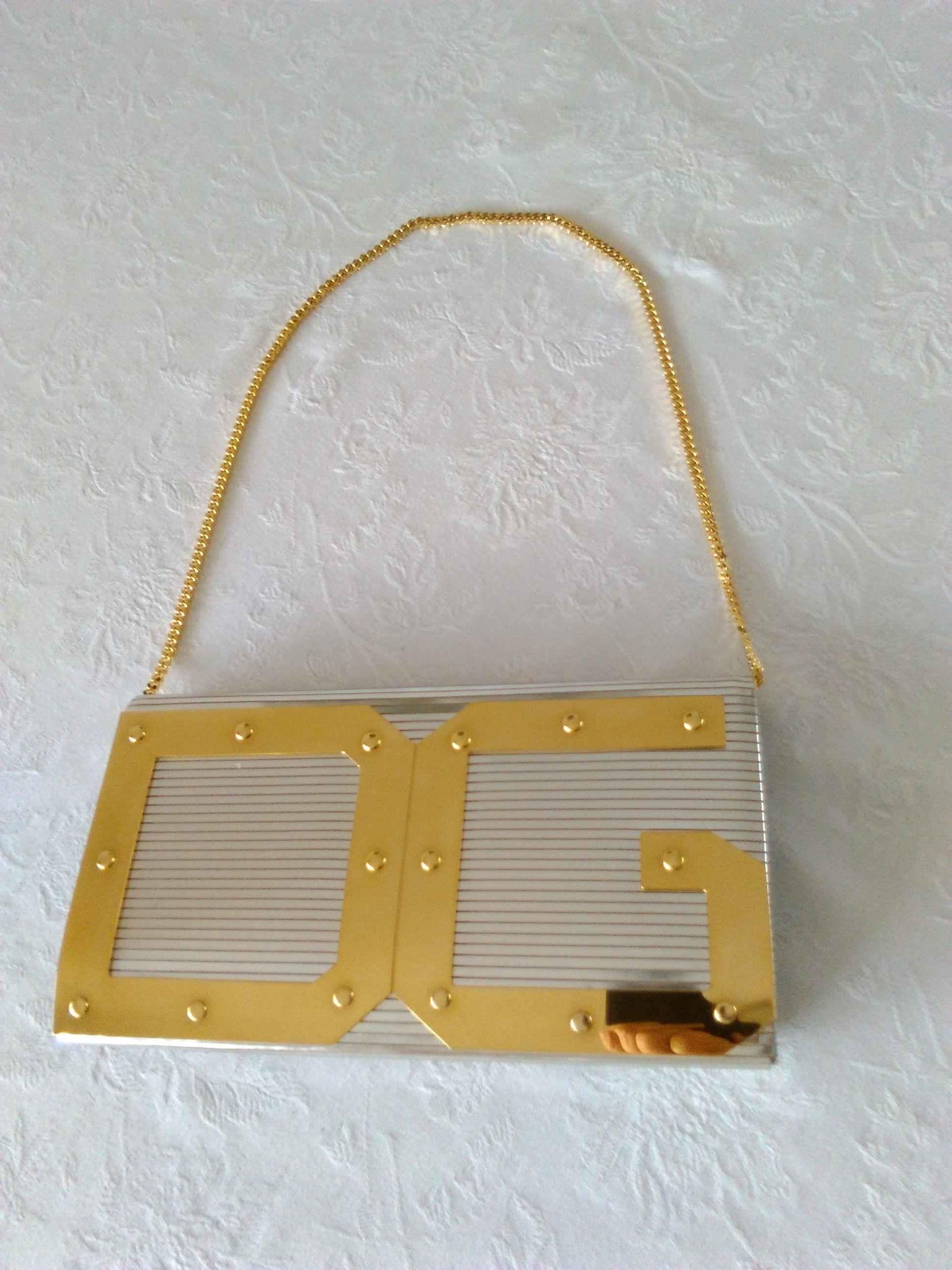 Dolce & Gabbana Python Panelled Epi Leather Clutch