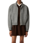 Miu Miu Grey Cashmere Blend Cardigan