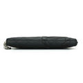 Chanel Black Lambskin Cambon Long Zip Wallet