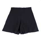 Dior Navy High Waisted Shorts with Pleated Detail