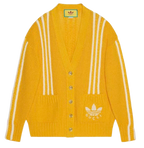 Gucci x Adidas Yellow Knit Cardigan