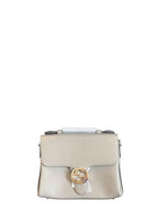 Interlocking G Grey Shoulder Bag