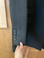 Stella McCartney Black Wool Evening Coat