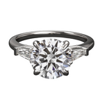 2 Carat Radiant Cut Lab Grown Diamond Ring