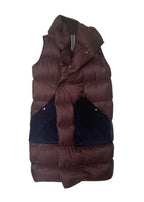Rick Owens Brown Oversized Gilet